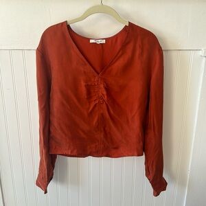 Madewell Long Sleeve Blouse